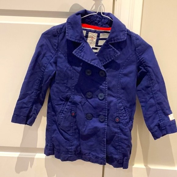 Joules Girls Pea Coat - Picture 1 of 3